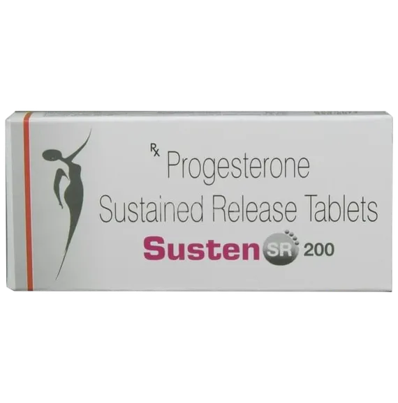 susten sr 200mg tablet 10's